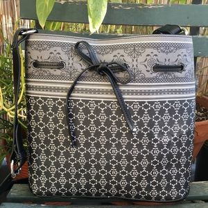 NANETTE LEPORE Arabella Logo Coated Crossbody